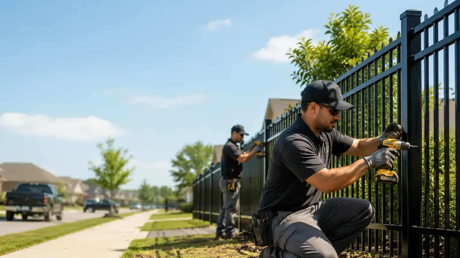 Metal Fence Installation in South Laurel, MD